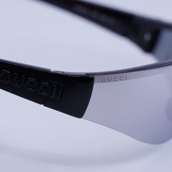 ?️ New Gucci GG1651S 004 Sunglasses - Black Frame, Silver Lenses main image 8